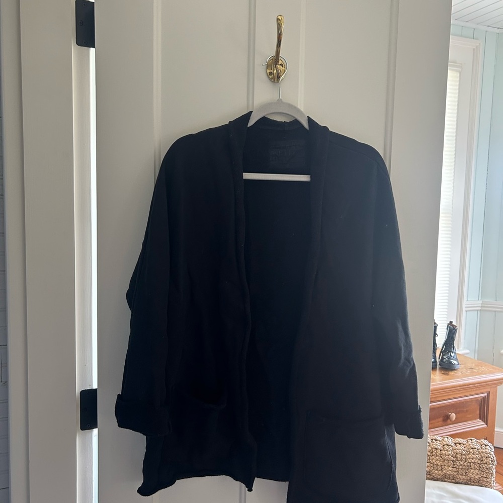 Frank & Eileen Black Utility Jacket